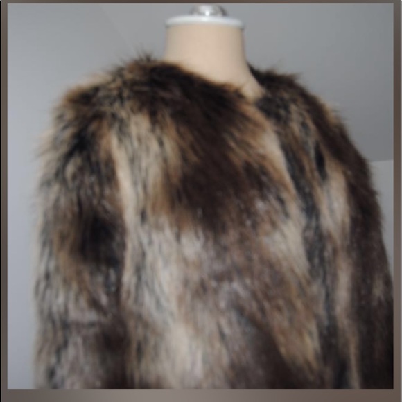 FAUX FUR JACKET - Picture 3 of 4